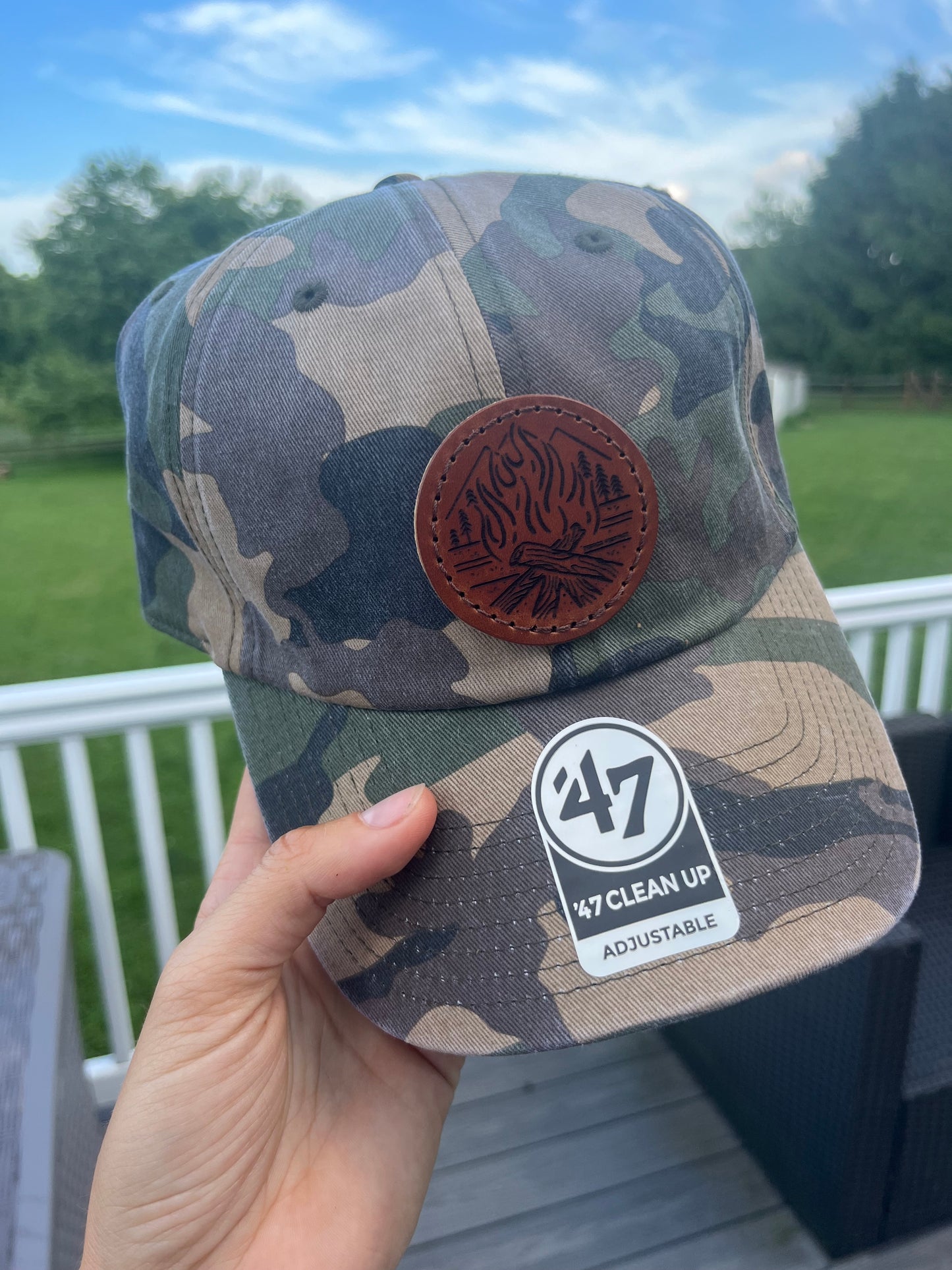 Bonfire Dad Hat - Camo
