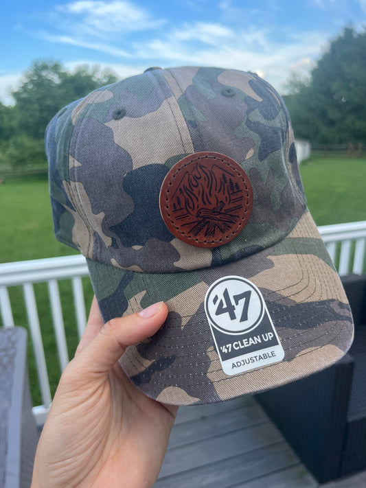 Bonfire Dad Hat - Camo