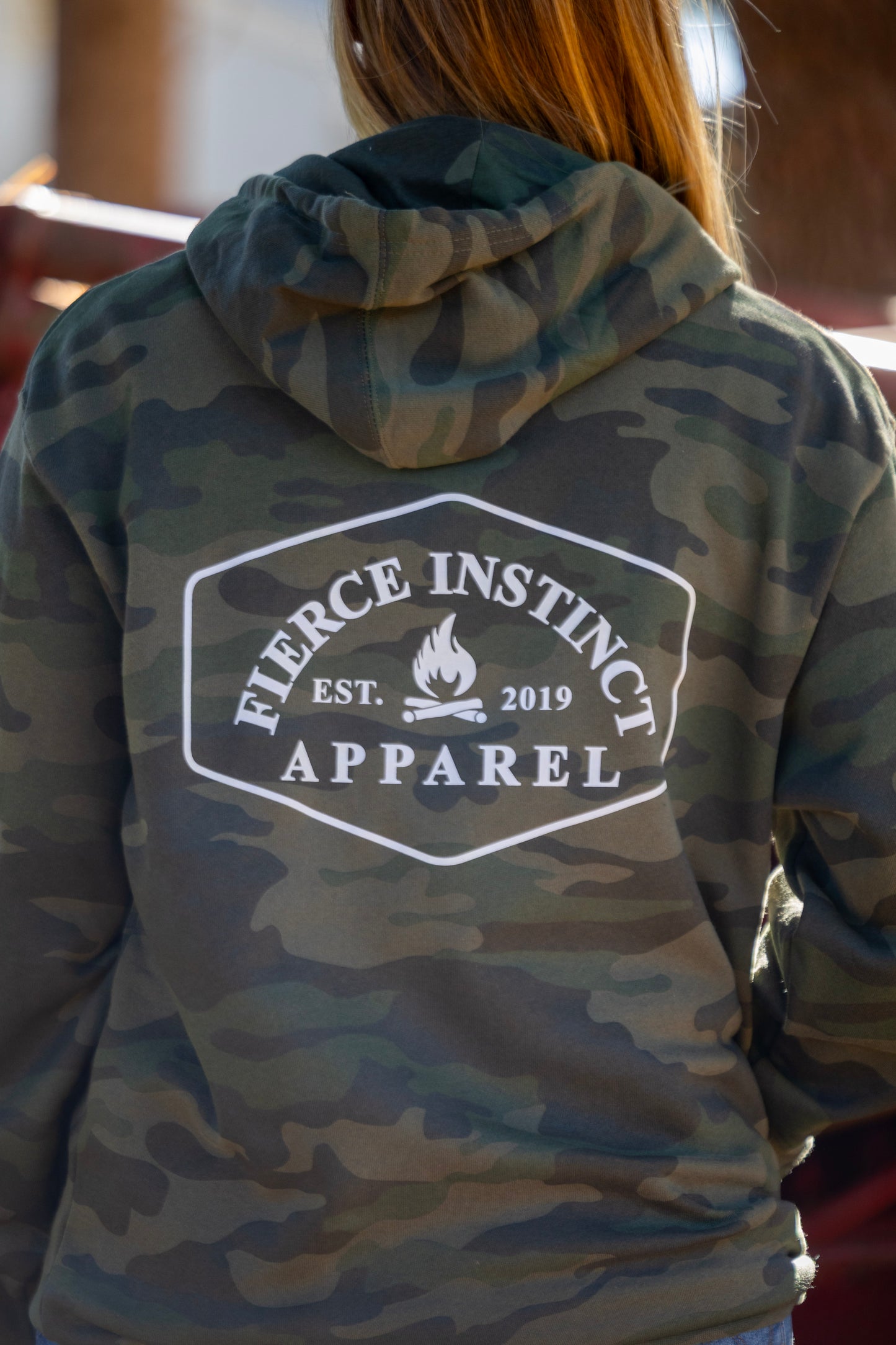 Camo Logo Hoodie
