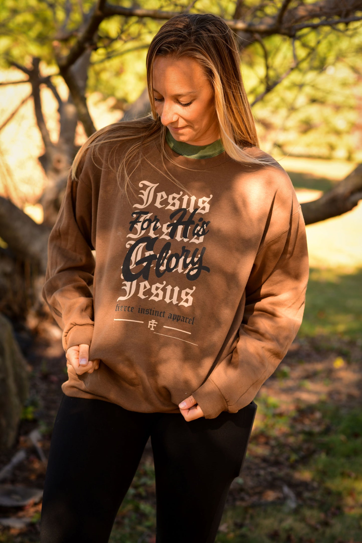 For His Glory - Jesus - Sweatshirt