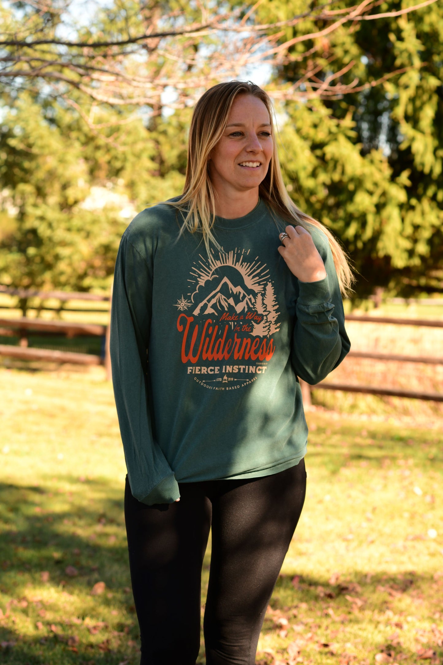 Make A Way in the Wilderness Long Sleeve Tee