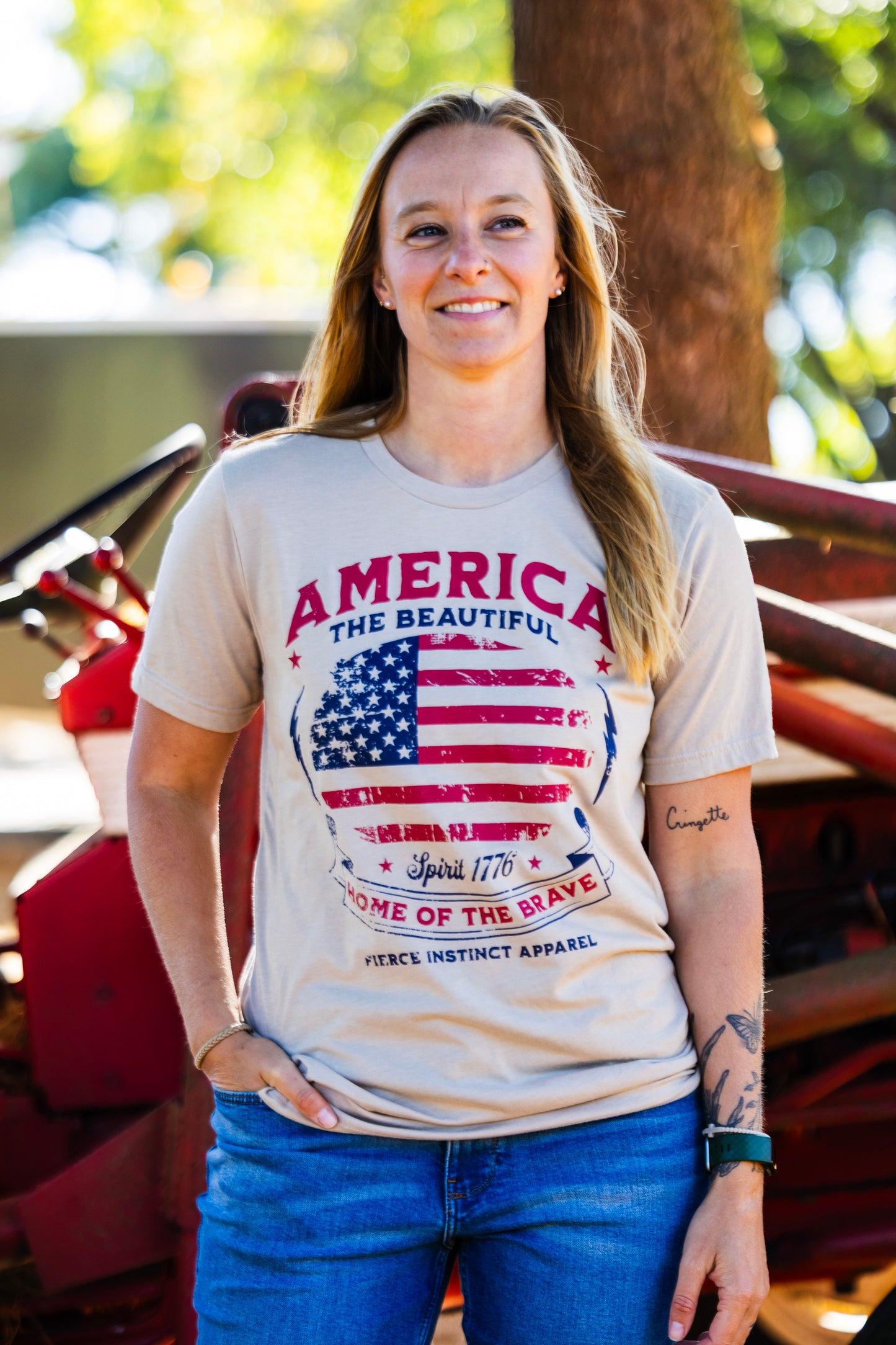America The Beautiful Tee