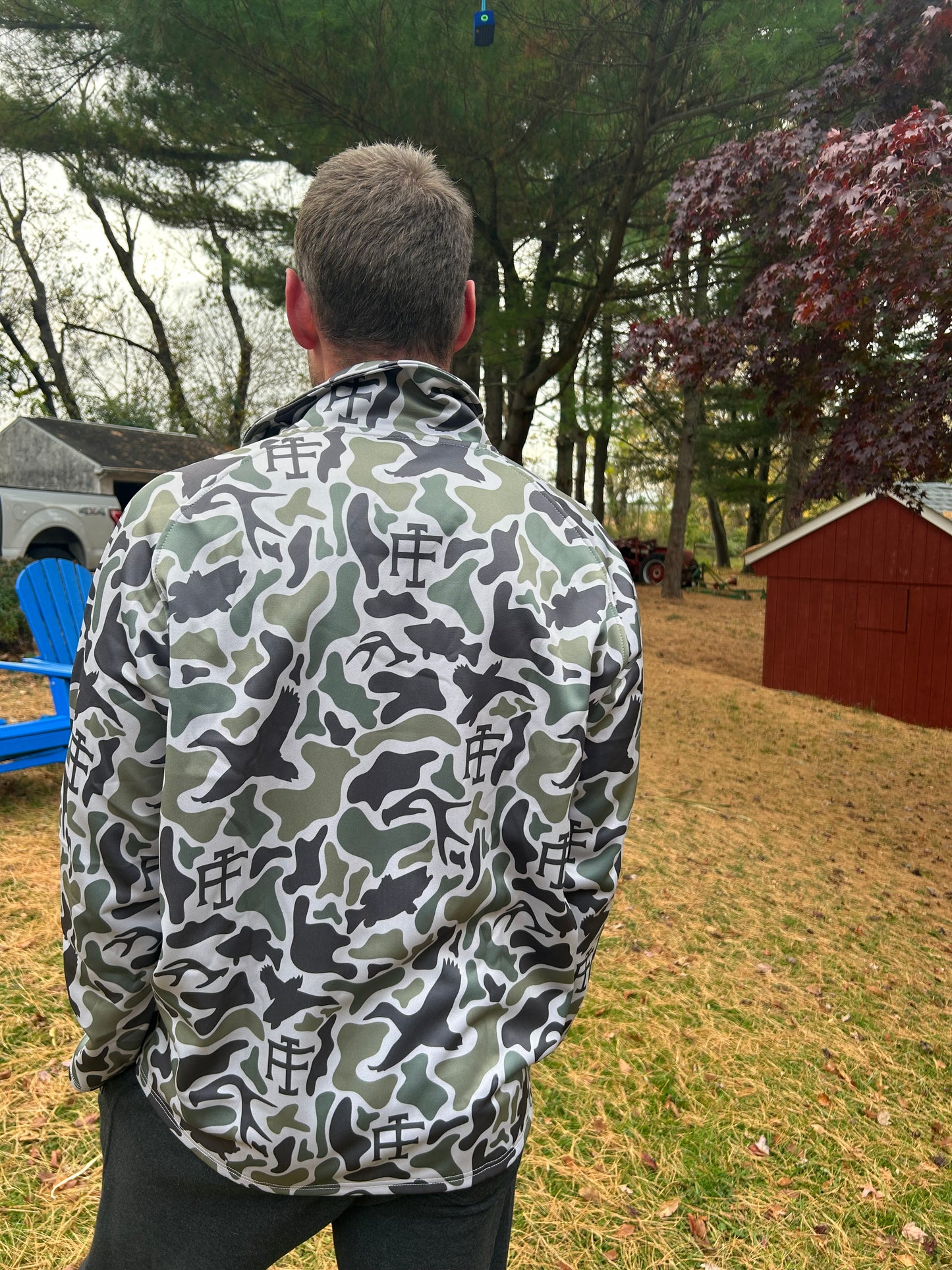 Wildlife Camo Quarter Zip-up
