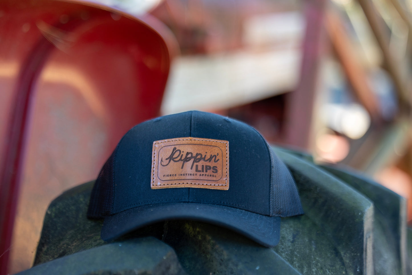 Rippin’ Lips - Black SnapBack