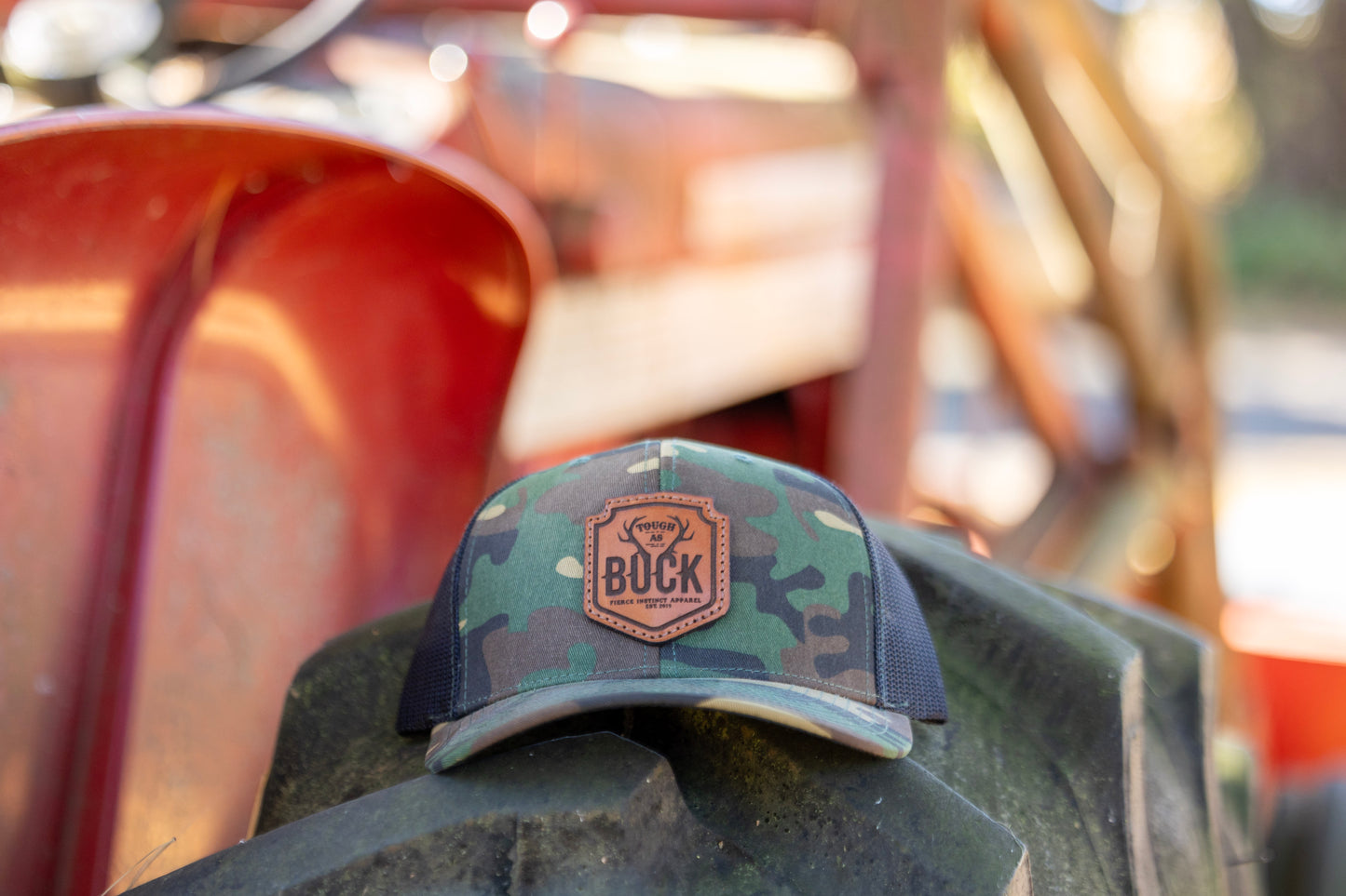 Tough As Buck Camo Snapback
