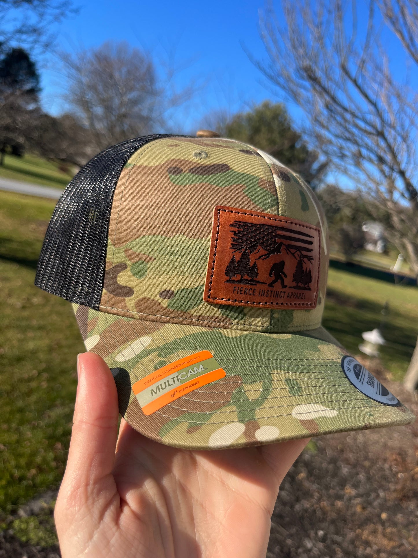 Bigfoot Flag SnapBack