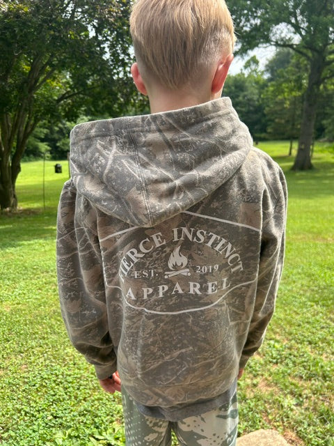 Muted YOUTH Camo Hoodie