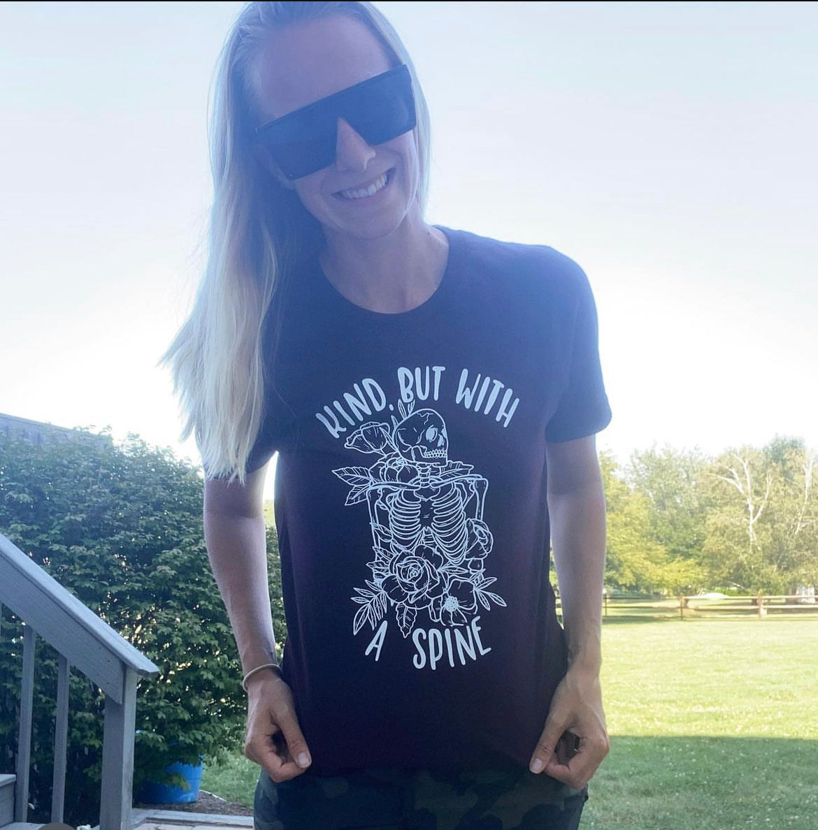 Kind But With A Spine Tee