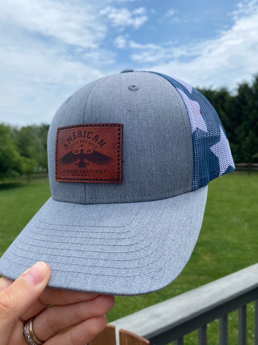 Stars and Stripes - American Fierce and Bold Cap / USA Hat