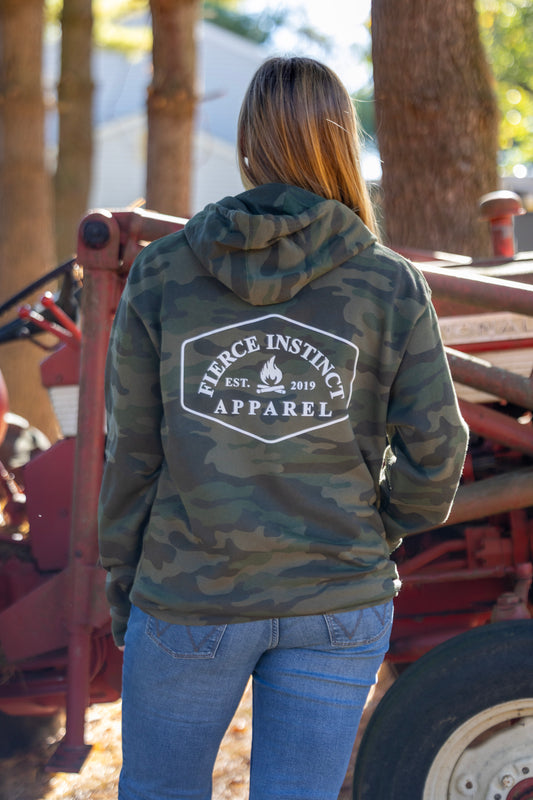 Camo Logo Hoodie