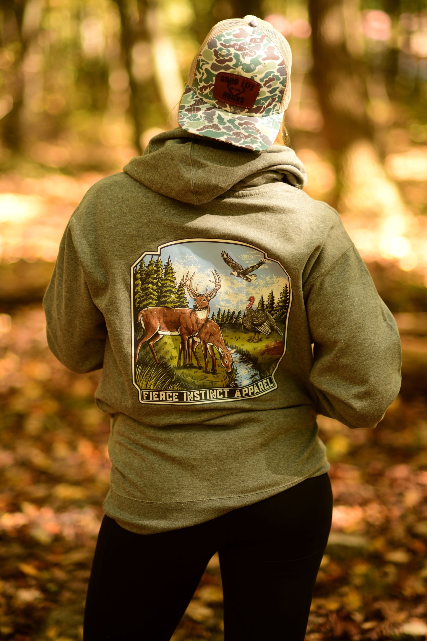 Wildlife Scene Hoodie/Sweatshirt