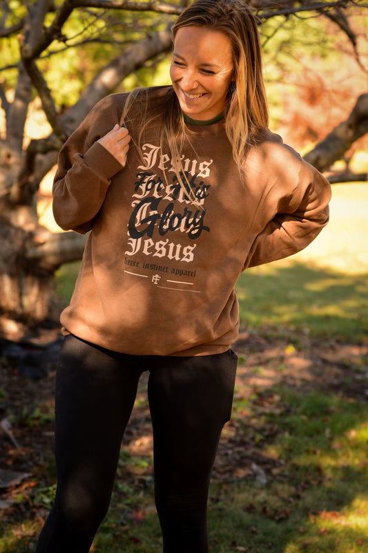 For His Glory - Jesus - Sweatshirt