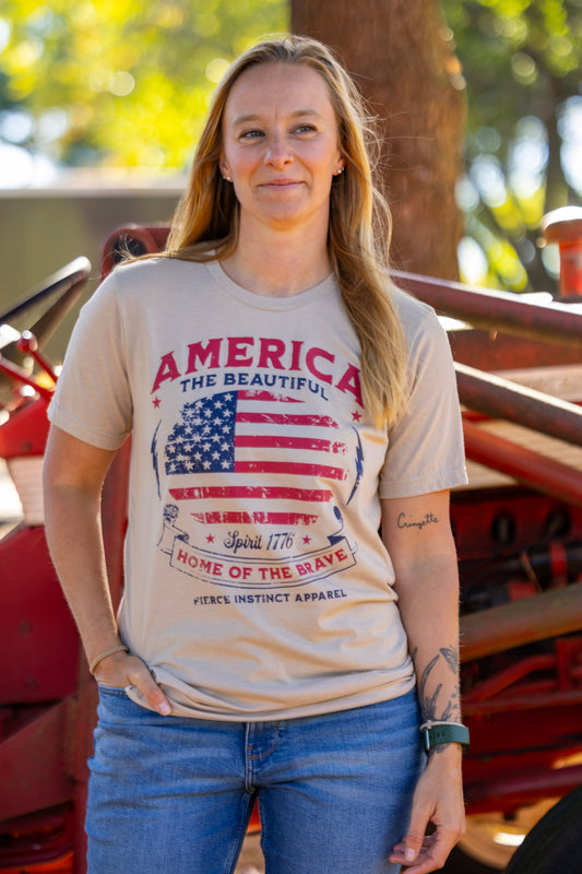 America The Beautiful Tee