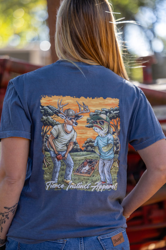 Buck and Bass Tee