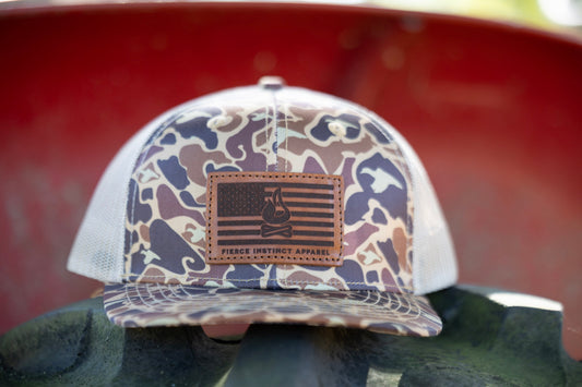 Duck Camo Flag Hat