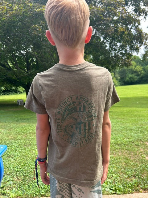 Youth Trout Keep It Reel Tee