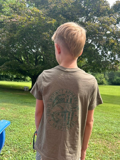 Youth Trout Keep It Reel Tee