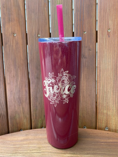 Fierce Maroon Tumbler