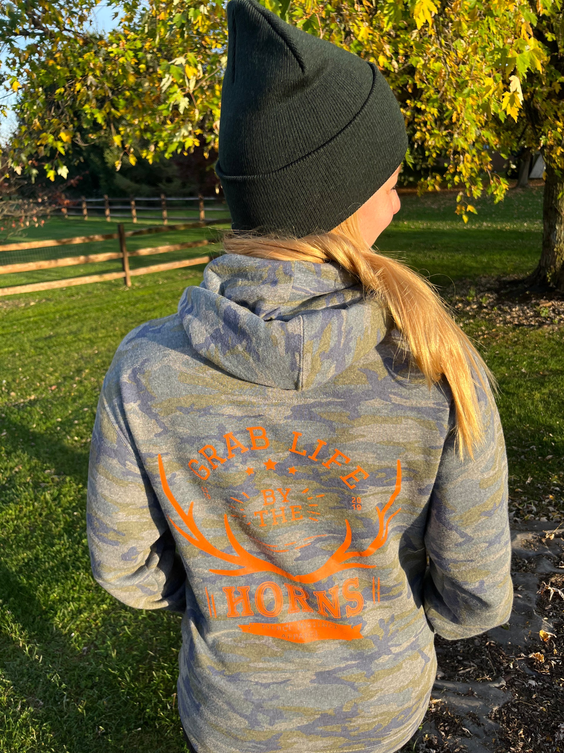 Grab Life - Camo Hoodie