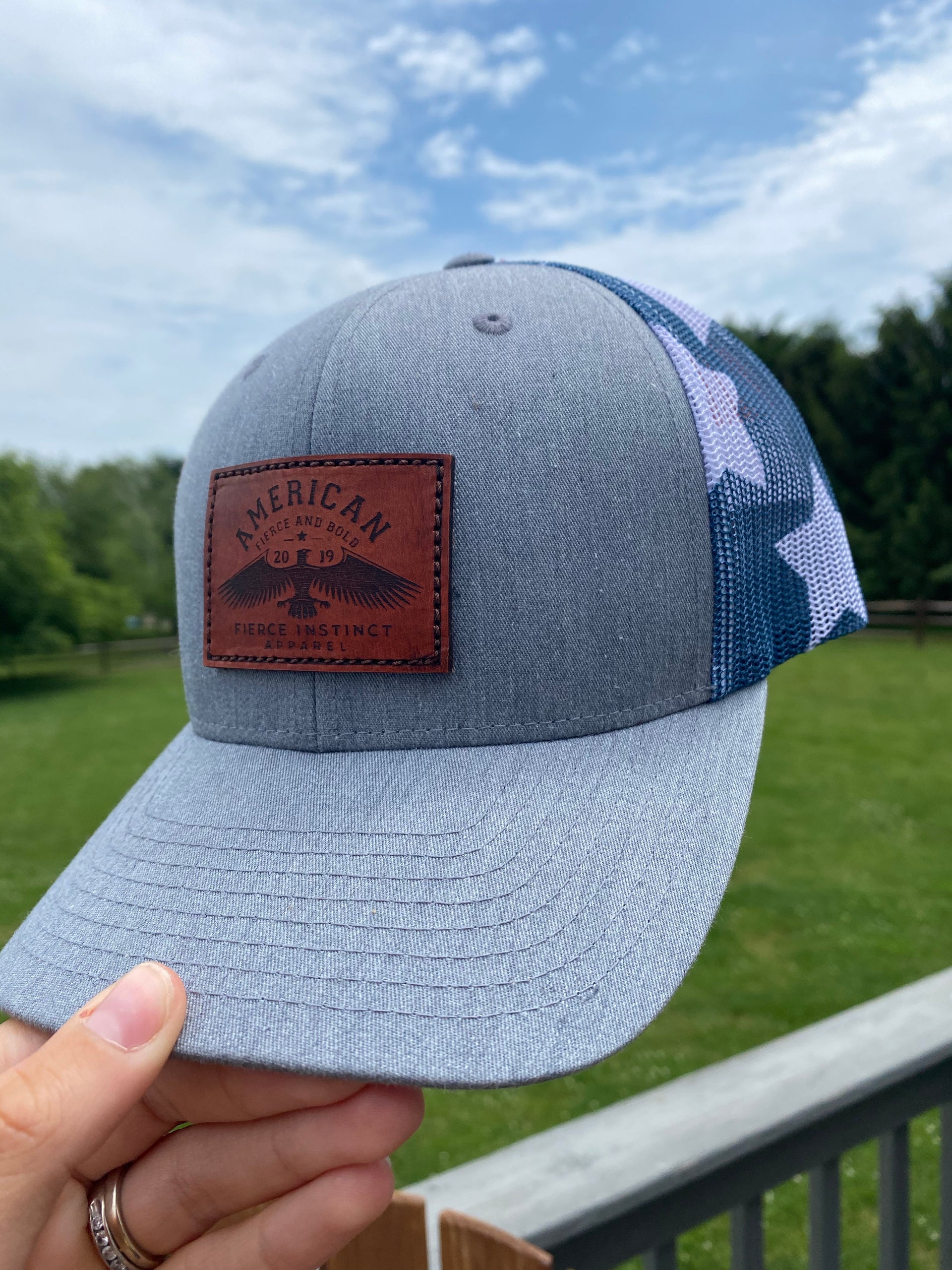 Stars and Stripes - American Fierce and Bold Cap / USA Hat